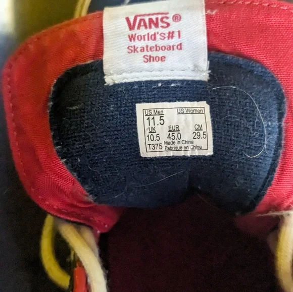 Vans American flag high tops - 11.5 M - Picture 2 of 3